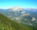 view towards Banff