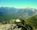 down the valley