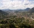 view over the city