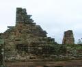 stepped walls
