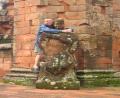 stone hugging!!