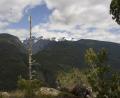 up the valley