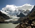 glacier lake & Fitz Roy