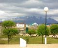 mountain backdrop