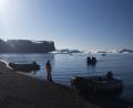 Devil Island landing