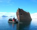 rusty old Whaling boat