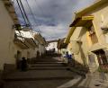 steep Cuzco streets