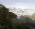 misty canyons