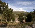 towards the mountains