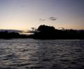 amazon basin sunset