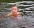 swimming with dolphins