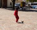 close up football