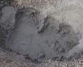 close up mud