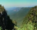 view over canyon