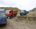 stuck-lorries