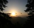 Sunset-over-Shimla-hills