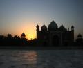 sunset from Taj