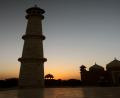 sunset from Taj 2