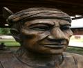 wooden man